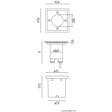 Lampa najazdowa Pabla 4725 B SU-MA