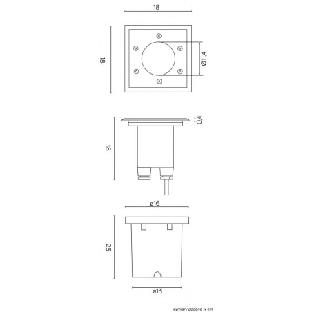 Lampa najazdowa Pabla M4030 SU-MA