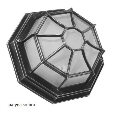 Lampa sufitowa zewnętrzna Retro Classic K 3012/P SZ SU-MA