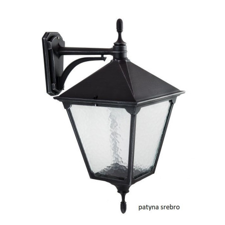Kinkiet zewnętrzny Retro Kwadratowe K 3012/1/BD KW SU-MA