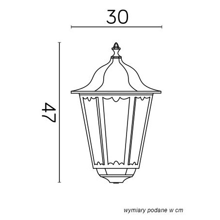 Głowica lampy Retro Maxi K 1018 BD SU-MA
