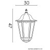 Głowica lampy Retro Maxi K 1018 BD SU-MA