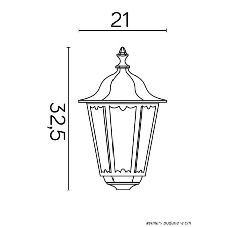 Głowica lampy Retro Midi K 1018 M SU-MA