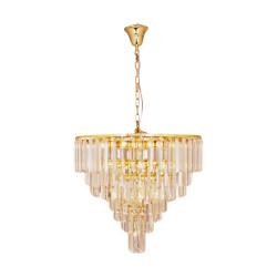 NOWOŚĆ 17701/20-GLD VERSAILLES LAMPA WISZĄCA ZŁOTA/GOLD ZUMA LINE