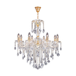 NOWOŚĆ 14004/8-GLD CHATEAU LAMPA WISZĄCA ZŁOTA/GOLD ZUMA LINE