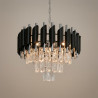 NOWOŚĆ ML2519 Żyrandol CRISTAL Chrome 5xE14 Milagro