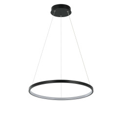 NOWOŚĆ Ring wisząca mała czarna 3000K Light Prestige