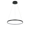 NOWOŚĆ Ring wisząca mała czarna 3000K Light Prestige