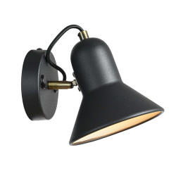NOWOŚĆ Kinkiet Astama czarny 1xE27 Light Prestige