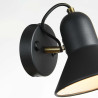 NOWOŚĆ Kinkiet Astama czarny 1xE27 Light Prestige