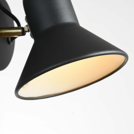 NOWOŚĆ Kinkiet Astama czarny 1xE27 Light Prestige