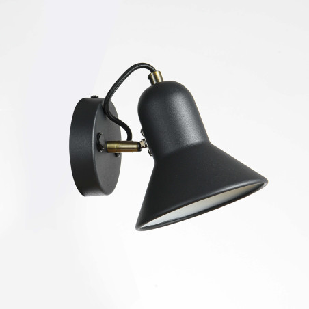 NOWOŚĆ Kinkiet Astama czarny 1xE27 Light Prestige