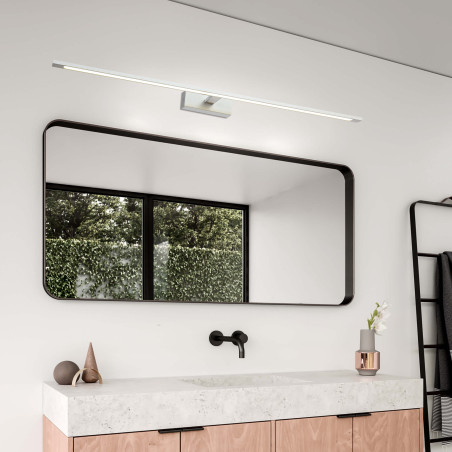 NOWOŚĆ Kinkiet Isla XXL chrom 96cm IP44 LED CCT Light Prestige