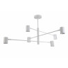 NOWOŚĆ Lampa wisząca Snow 6 biała 6xGU10 Light Prestige