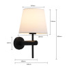 NOWOŚĆ Kinkiet Tivoli czarny 1xE27 Light Prestige