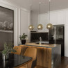 NOWOŚĆ Lampa wisząca Palla złota 1xE14 Light Prestige