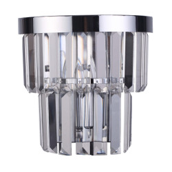 NOWOŚĆ Kinkiet Vetro srebrny 1xE14 Light Prestige