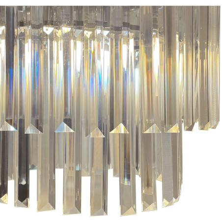 NOWOŚĆ Plafon Vetro 4 srebrny 4xE14 Light Prestige