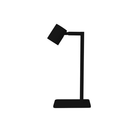 NOWOŚĆ Lampa biurkowa Snow czarna 1xGU10 Light Prestige