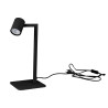 NOWOŚĆ Lampa biurkowa Snow czarna 1xGU10 Light Prestige