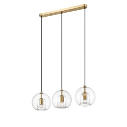 NOWOŚĆ Lampa wisząca Arette złota 3xE27 Light Prestige