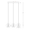 NOWOŚĆ Lampa wisząca Arette złota 3xE27 Light Prestige