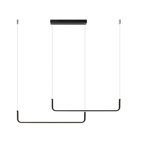 NOWOŚĆ Lampa wisząca Malawi czarna Tuya Smart LED CCT Light Prestige