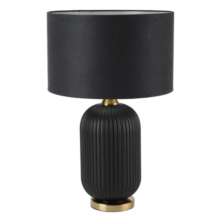 NOWOŚĆ Lampa stołowa Tamiza 65 cm czarna 1xE27 Light Prestige