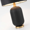 NOWOŚĆ Lampa stołowa Tamiza 65 cm czarna 1xE27 Light Prestige
