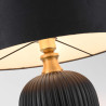 NOWOŚĆ Lampa stołowa Tamiza 65 cm czarna 1xE27 Light Prestige