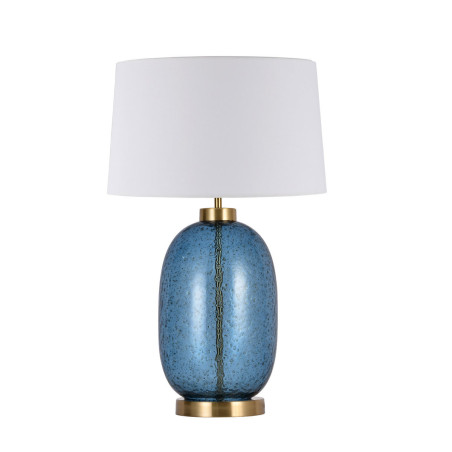 NOWOŚĆ Lampa stołowa Amur niebieska 1xE27 Light Prestige