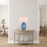 NOWOŚĆ Lampa stołowa Amur niebieska 1xE27 Light Prestige