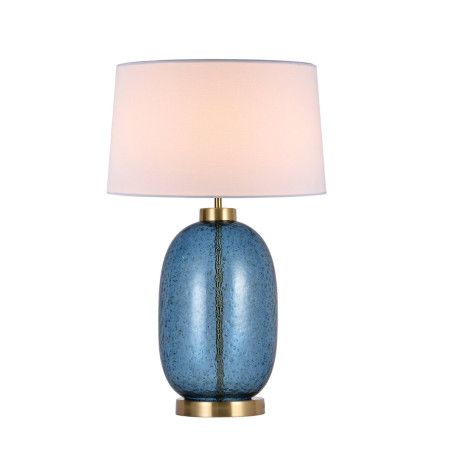 NOWOŚĆ Lampa stołowa Amur niebieska 1xE27 Light Prestige
