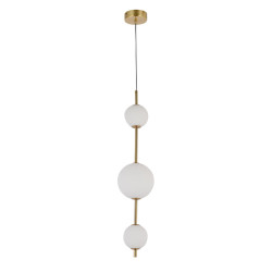 NOWOŚĆ Lampa wisząca pionowa Dorado złota LED CCT Light Prestige