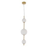 NOWOŚĆ Lampa wisząca pionowa Dorado złota LED CCT Light Prestige