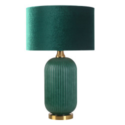 NOWOŚĆ Lampa stołowa Tamiza 65 cm zielona 1xE27 Light Prestige