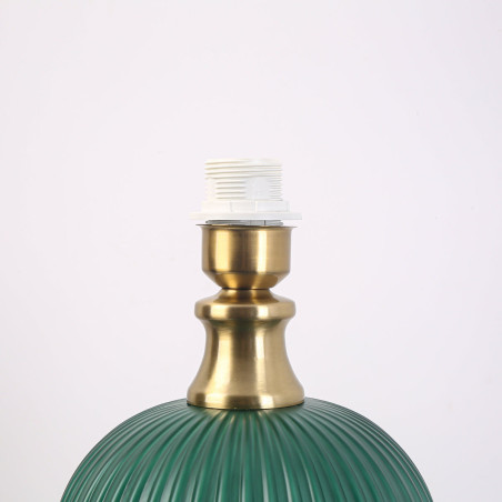 NOWOŚĆ Lampa stołowa Tamiza 65 cm zielona 1xE27 Light Prestige