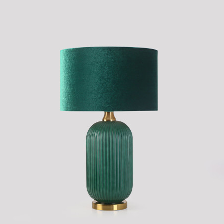 NOWOŚĆ Lampa stołowa Tamiza 65 cm zielona 1xE27 Light Prestige