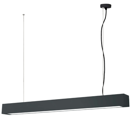 NOWOŚĆ Lampa wisząca Ibros czarna 24W IP20 LED CCT Light Prestige