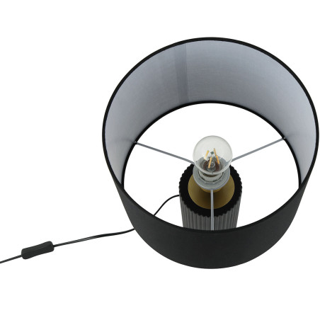 NOWOŚĆ Lampa stołowa Tokio czarna 1xE27 Light Prestige
