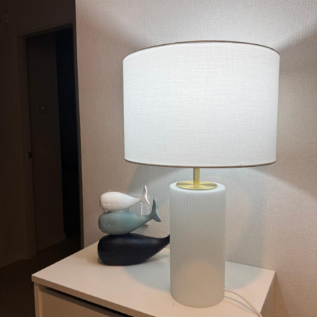 NOWOŚĆ Lampa stołowa Tokio biała 1xE27 Light Prestige