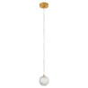 NOWOŚĆ Diamond 1 wisząca złota Light Prestige