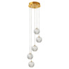 NOWOŚĆ Diamond 5 wisząca złota Light Prestige