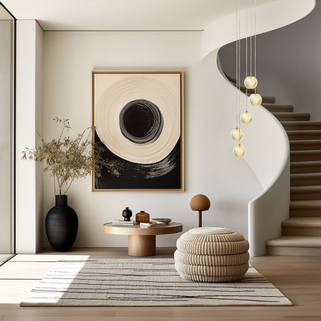 NOWOŚĆ Diamond 5 wisząca złota Light Prestige