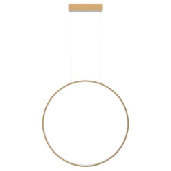 NOWOŚĆ Lampa wisząca Mirror L złota IP44 LED CCT Light Prestige