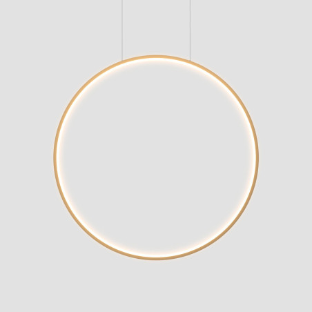 NOWOŚĆ Lampa wisząca Mirror L złota IP44 LED CCT Light Prestige