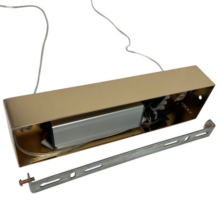 NOWOŚĆ Lampa wisząca Mirror L złota IP44 LED CCT Light Prestige
