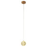 NOWOŚĆ Lampa wisząca Brillant 1 złota LED CCT Light Prestige