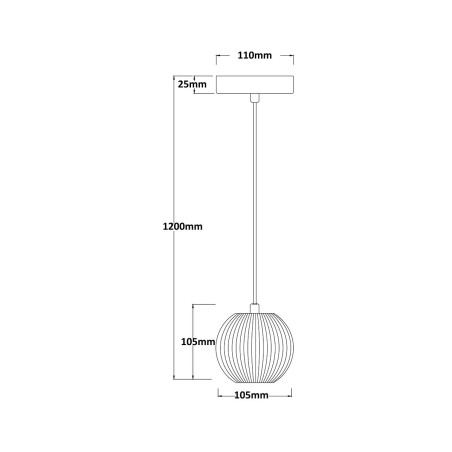NOWOŚĆ Lampa wisząca Brillant 1 złota LED CCT Light Prestige