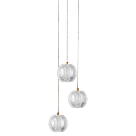 NOWOŚĆ Lampa wisząca Brillant 3 złota LED CCT Light Prestige